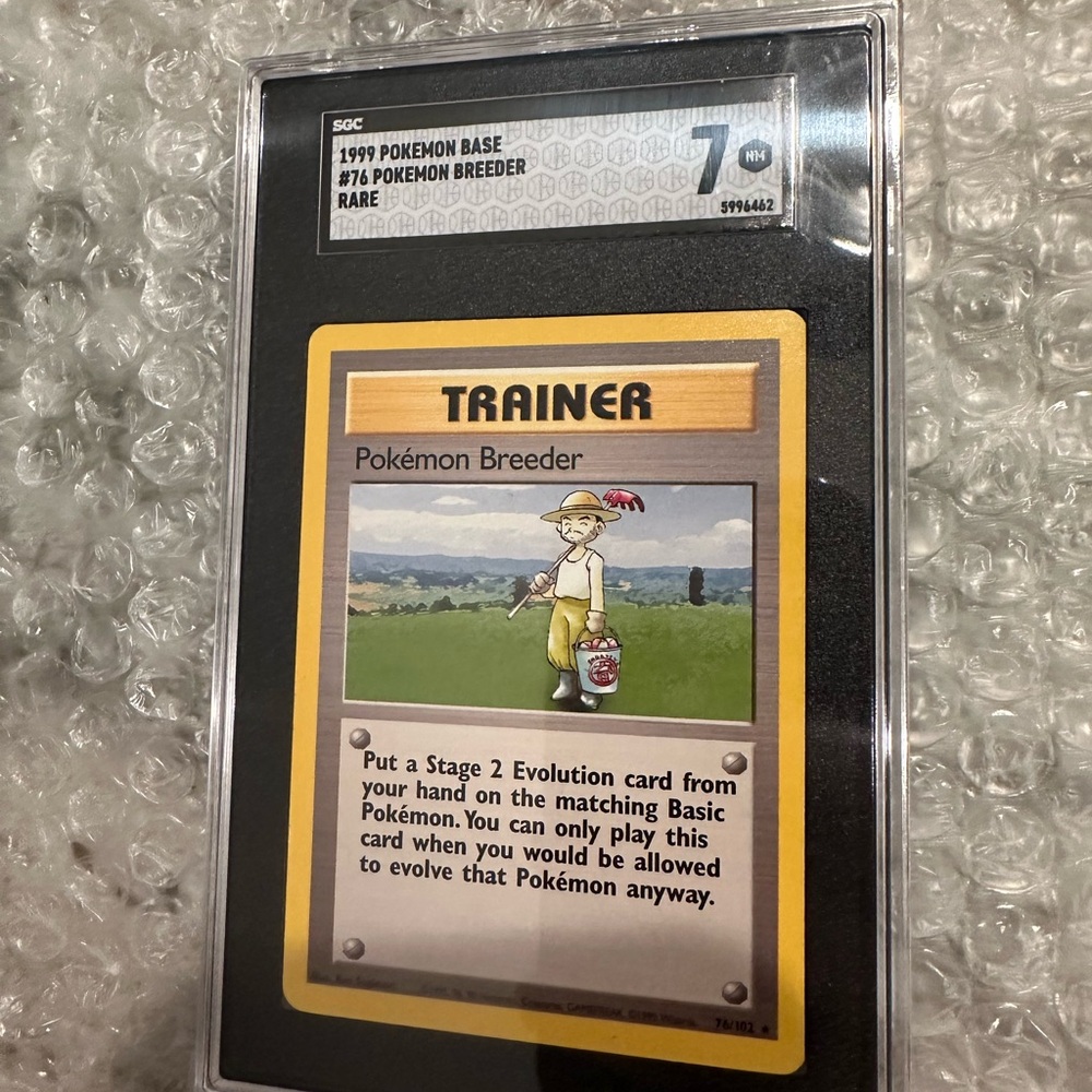 Graded Pokémon Trading Cards